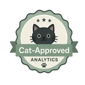Cat-Approved Analytics badge